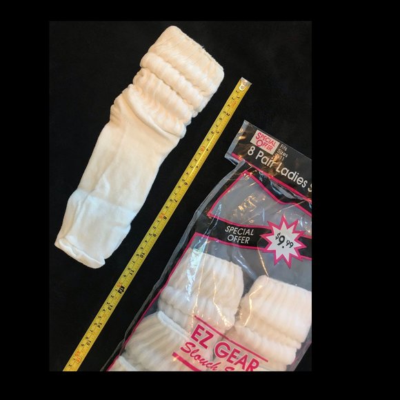Medium Weight EZ Gear Slouch Socks Ames 90s 80s - Picture 1 of 4